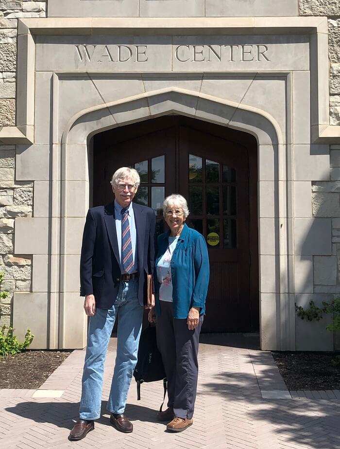 Michael & Judy Phillips at the Marion E. Wade Center